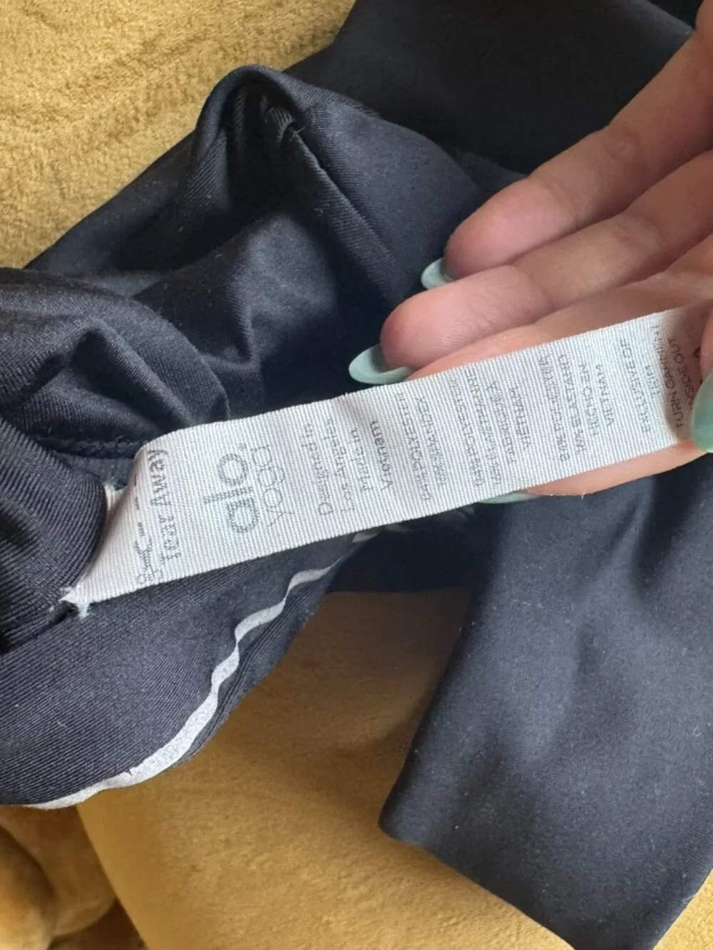 Alo yoga Set - Matching pants and top Black